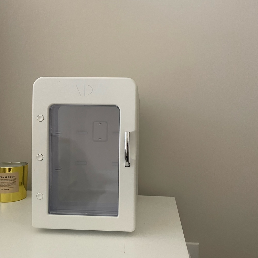Vanity planet skincare fridge
